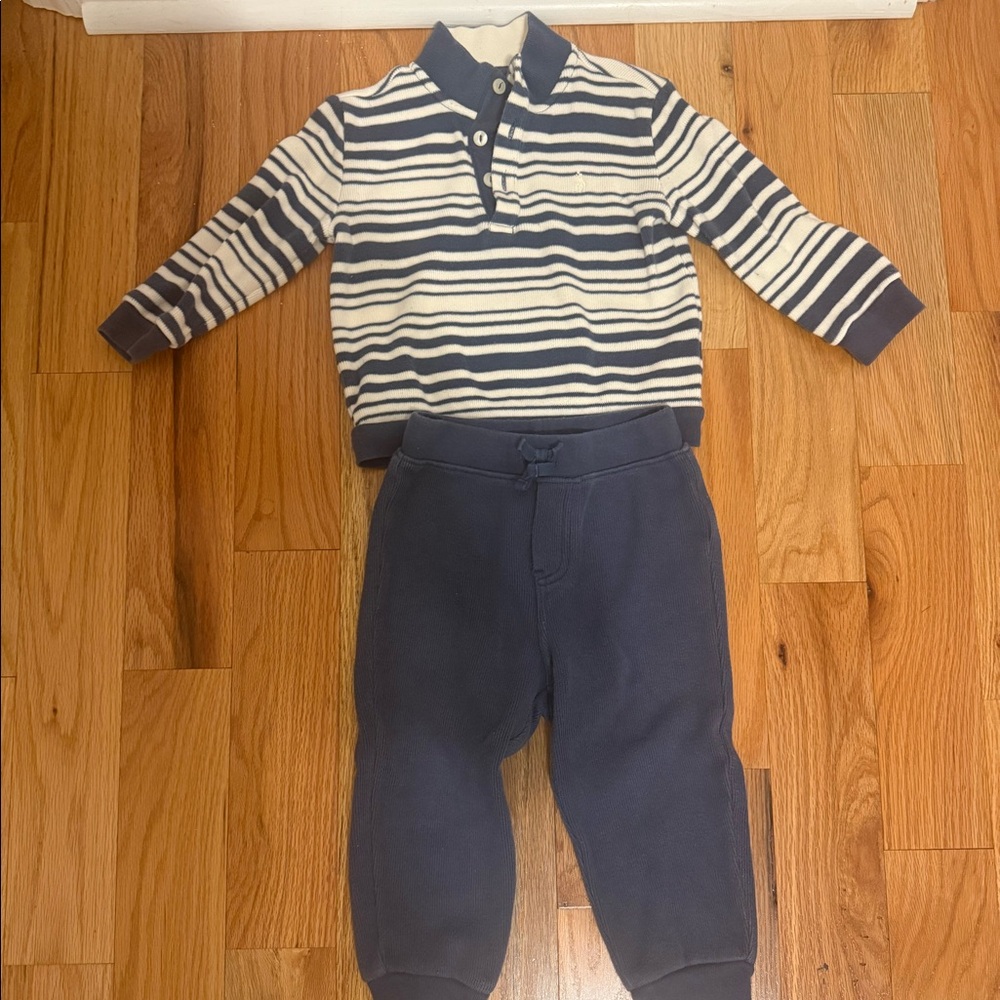 Baby boy Polo pants and sweater